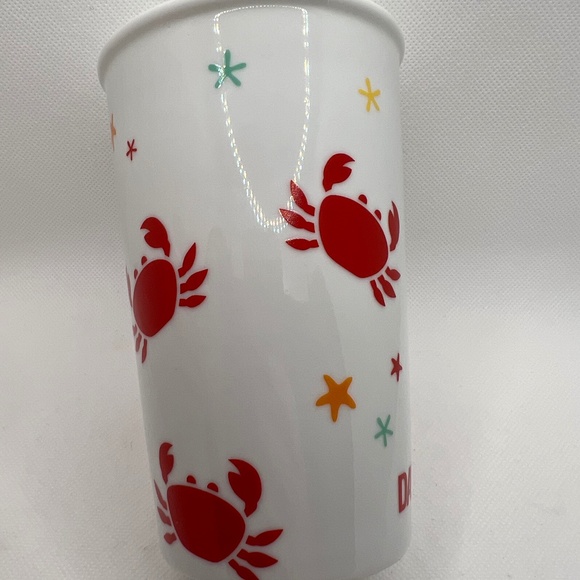 David’s Tea Ceramic Lobster & Stars Tea Mug Tumbler - Picture 5 of 14